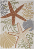 Nourison Aloha ALH24 Ivory Multicolor Area Rug Main Image
