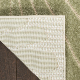 Nourison Aloha ALH24 Green Yellow Area Rug 