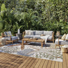 Nourison Aloha ALH24 Ivory Multicolor Area Rug 