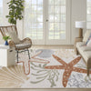 Nourison Aloha ALH24 Ivory Multicolor Area Rug 