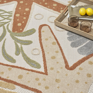 Nourison Aloha ALH24 Ivory Multicolor Area Rug 
