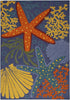 Nourison Aloha ALH24 Navy Multicolor Area Rug 