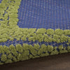Nourison Aloha ALH28 Blue Multicolor Area Rug 8' Round