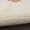Nourison Aloha ALH28 Ivory Multicolor Area Rug 8' Round