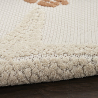 Nourison Aloha ALH28 Ivory Multicolor Area Rug 8' Round