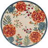 Nourison Aloha ALH32 Ivory Multicolor Area Rug Main Image