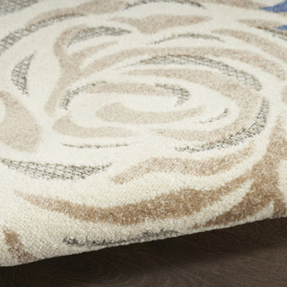 Nourison Aloha ALH32 Blue/Grey Area Rug 
