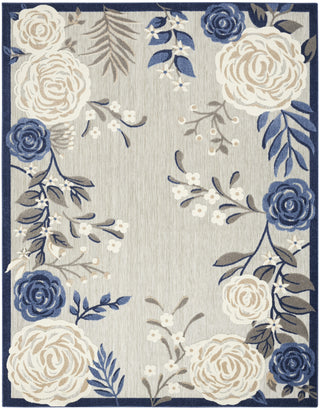 Nourison Aloha ALH32 Blue/Grey Area Rug main image