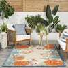 Nourison Aloha ALH32 Ivory Multicolor Area Rug 
