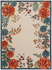 Nourison Aloha ALH32 Ivory Multicolor Area Rug 