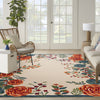 Nourison Aloha ALH32 Ivory Multicolor Area Rug 