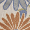Nourison Aloha ALH33 Beige Multicolor Area Rug Corner Image