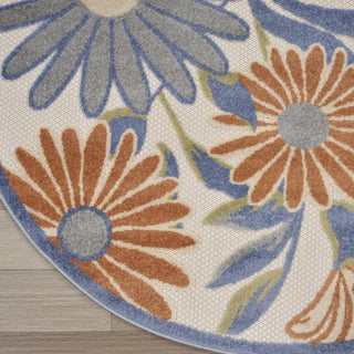 Nourison Aloha ALH33 Beige Multicolor Area Rug Main Image