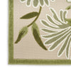 Nourison Aloha ALH33 Ivory Green Area Rug T' R
