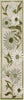 Nourison Aloha ALH33 Ivory Green Area Rug Main Image