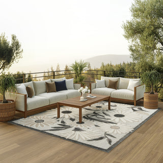 Nourison Aloha ALH33 Beige Area Rug Main Image