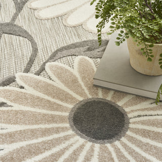 Nourison Aloha ALH33 Beige Area Rug Main Image