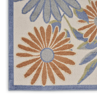 Nourison Aloha ALH33 Beige Multicolor Area Rug 