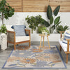 Nourison Aloha ALH33 Beige Multicolor Area Rug 