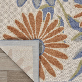 Nourison Aloha ALH33 Beige Multicolor Area Rug 