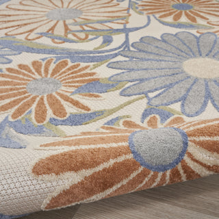 Nourison Aloha ALH33 Beige Multicolor Area Rug 