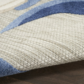 Nourison Aloha ALH33 Blue/Grey Area Rug 