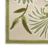 Nourison Aloha ALH33 Ivory Green Area Rug 