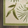 Nourison Aloha ALH33 Ivory Green Area Rug 