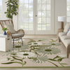 Nourison Aloha ALH33 Ivory Green Area Rug 