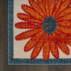 Nourison Aloha ALH33 Ivory Multicolor Area Rug 