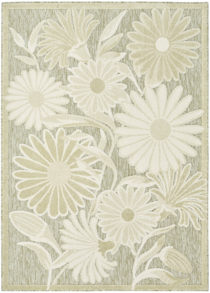 Nourison Aloha ALH33 Ivory Sage Area Rug main image