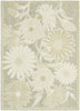 Nourison Aloha ALH33 Ivory Sage Area Rug Main Image