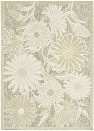 Nourison Aloha ALH33 Ivory Sage Area Rug Main Image