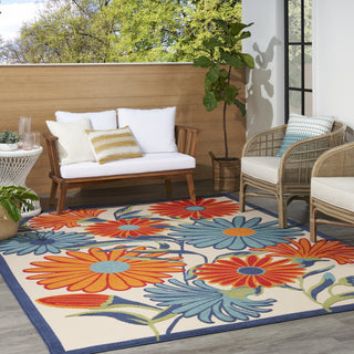 Nourison Aloha ALH33 Multicolor Area Rug 