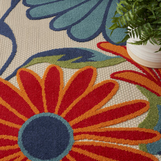 Nourison Aloha ALH33 Multicolor Area Rug 