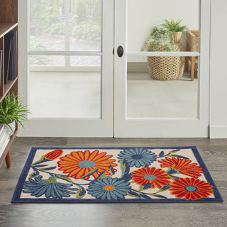 Nourison Aloha ALH33 Multicolor Area Rug 