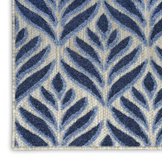 Nourison Aloha ALH35 Blue Area Rug 