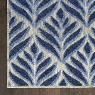 Nourison Aloha ALH35 Blue Area Rug 