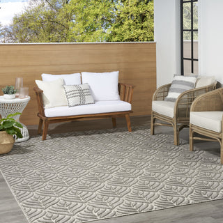 Nourison Aloha ALH35 Charcoal Area Rug 