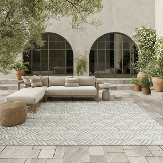 Nourison Aloha ALH35 Grey Area Rug Main Image