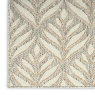 Nourison Aloha ALH35 Ivory/Grey Area Rug 