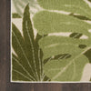 Nourison Aloha ALH40 Ivory Green Area Rug Detail Image