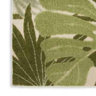 Nourison Aloha ALH40 Ivory Green Area Rug T' R
