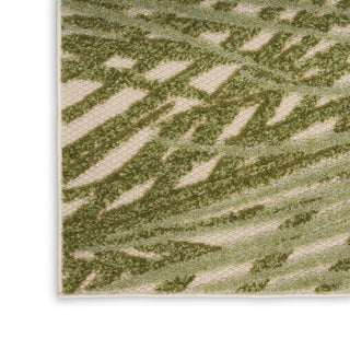 Nourison Aloha ALH41 Ivory Green Area Rug T' R