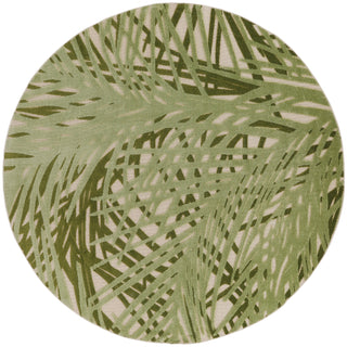 Nourison Aloha ALH41 Ivory Green Area Rug Main Image