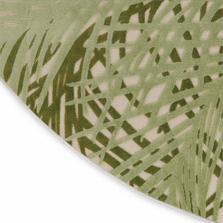 Nourison Aloha ALH41 Ivory Green Area Rug T' R