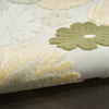Nourison Aloha ALH42 Ivory Green Area Rug Detail Image