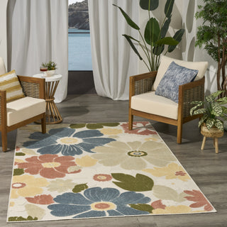 Nourison Aloha ALH42 Multicolor Area Rug Swatch Image