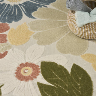 Nourison Aloha ALH42 Multicolor Area Rug Texture Image