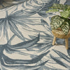 Nourison Aloha ALH43 Ivory Blue Area Rug Texture Image